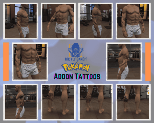 [200] Tattoo Pack for FiveM Servers | Supports qb and esx