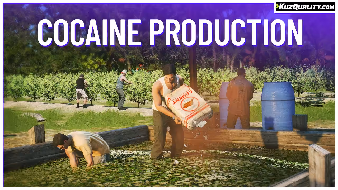 Cocaine Production by KuzQuality Cocaine Production by KuzQuality