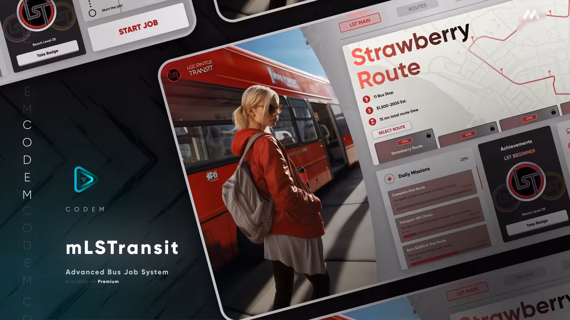 CodeM mLSTransit ( Advanced Bus Job ) CodeM mLSTransit ( Advanced Bus Job )
