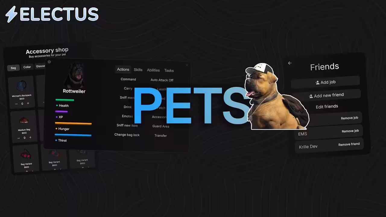 FiveM Pet System FiveM Pet System