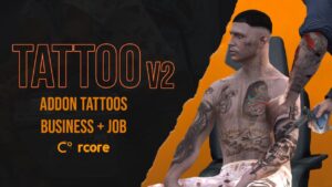 RCore Tattoo Shop Script
