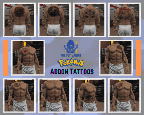 [200] Tattoo Pack for FiveM Servers | Supports qb and esx