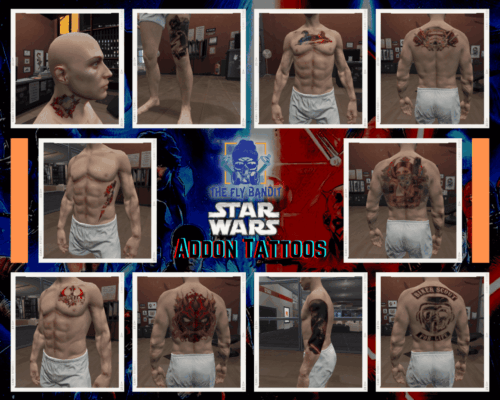 [200] Tattoo Pack for FiveM Servers | Supports qb and esx