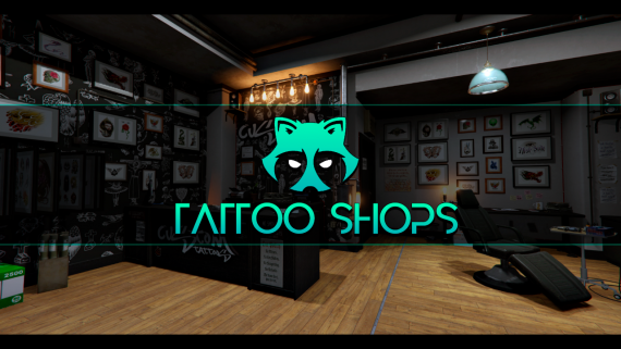Gabz Tattoo Shops MLO — Six Tattoo Parlors for FiveM Gabz Tattoo Shops MLO — Six Tattoo Parlors for FiveM - Image 1