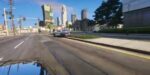 Police pursuit through downtown Los Santos after a FiveM 24/7 store robbery